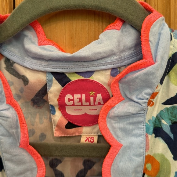 CELIA B- size xs- mediterraneo dress - Picture 3 of 5